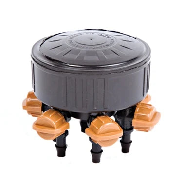 6-Outlet Adjustable Drip Manifold