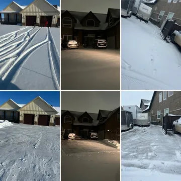 Large (Extra Large Driveways, all 3 "Medium" Factors, Minimal Snow Storage)