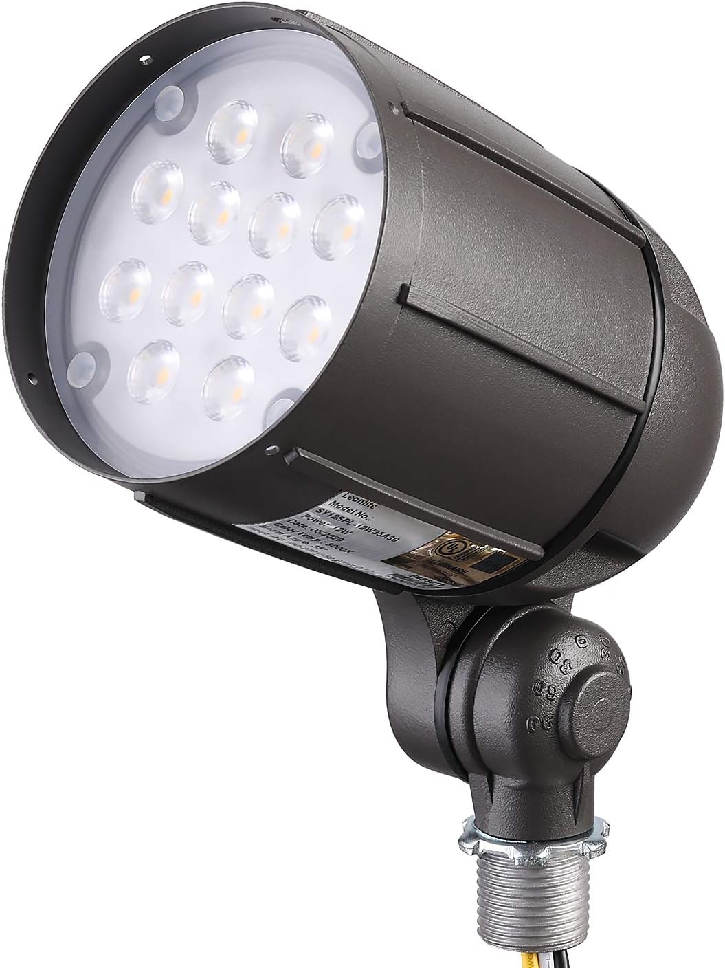 LeonLite® Commercial Medium Output Spot Light - 12W 120V - 3000K/5000K