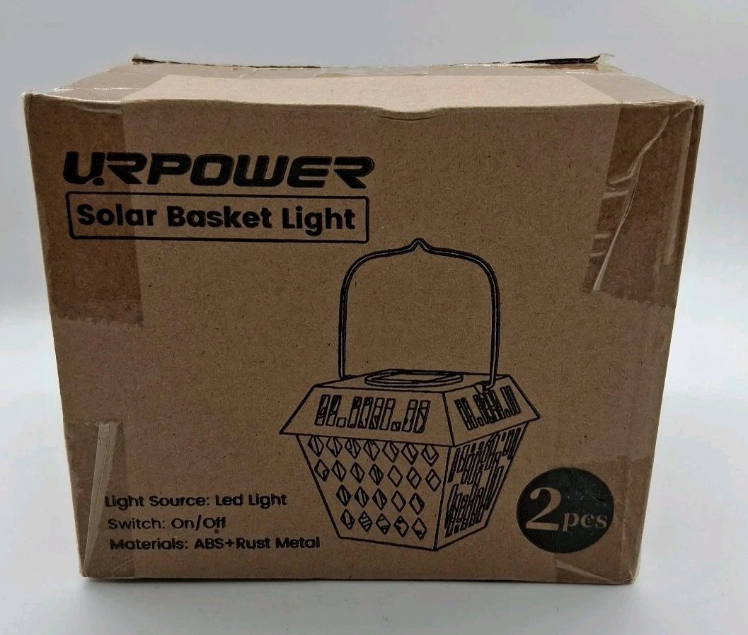 URPOWER Solar Pathway Lights Outdoor, Waterproof IP65