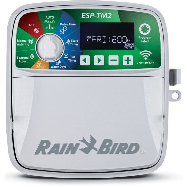 Rain Bird ESP-TM2 8-Zone Irrigation Controller (WiFi Ready)